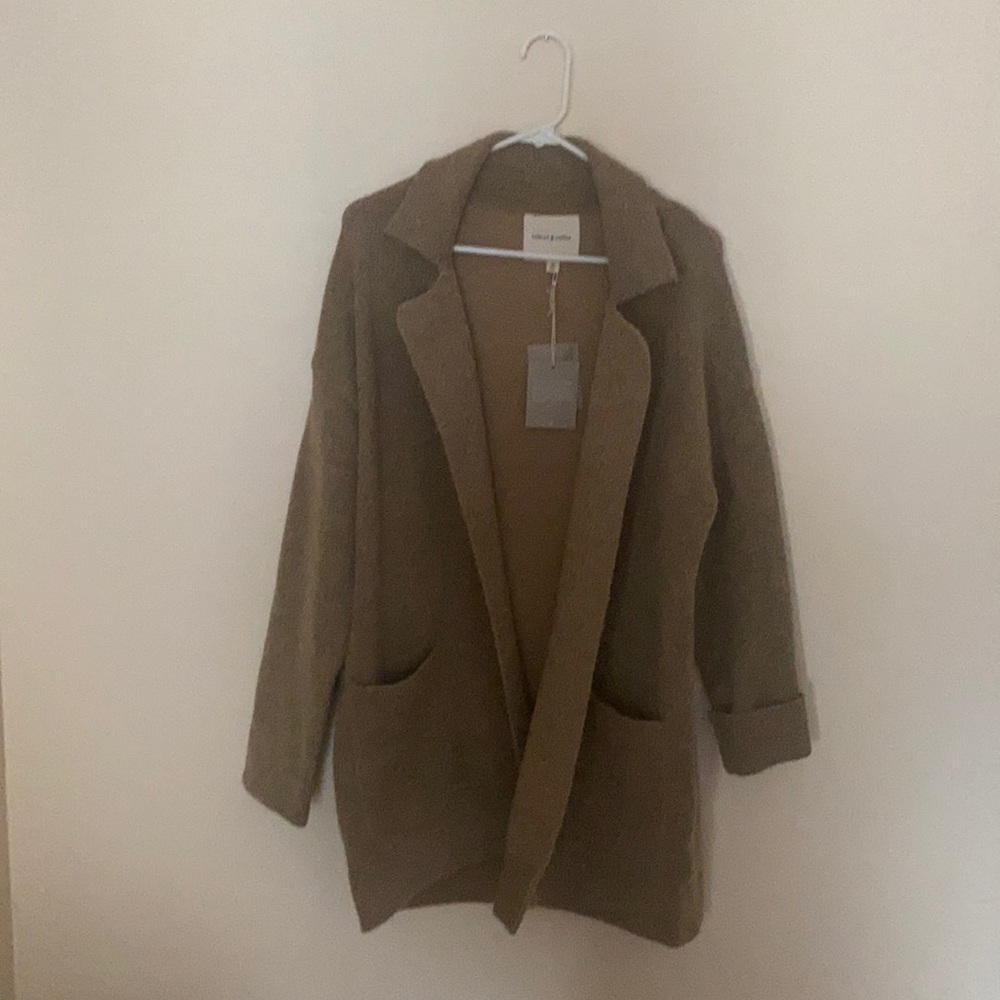 NWT Thread & Supply Blazer Sweater Cardigan - M